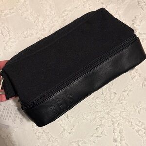 BEIS Black Dopp Kit Toiletry Bag